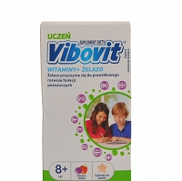 Vibovit uczeń witaminy+żelazo 30 tabletek do ssania