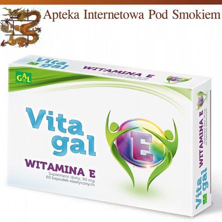 Vitagal Witamina E 60 kaps.