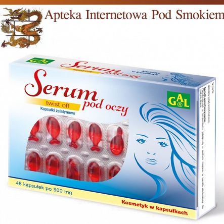 Serum pod oczy 500 mg 48 kaps.