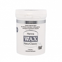 WAX Henna maska regenerująca do włosów ciemnych i skóry głowy, zmniejsza wypadanie włosów 240 ml