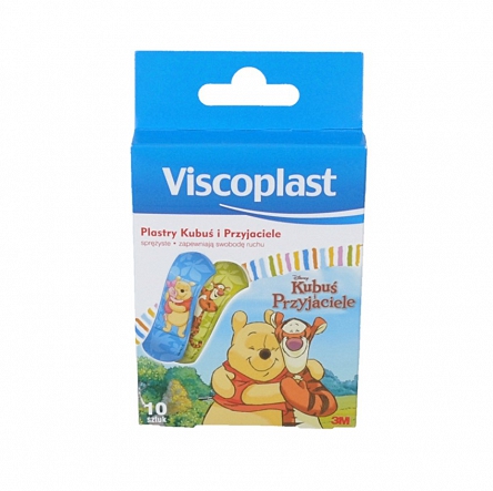 Viscoplast Plastry dla dzieci Kubuś i Przyjaciele 10 szt. 