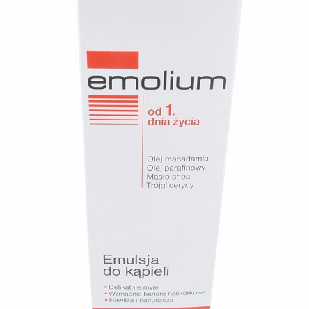 Emolium Emulsja do kąpieli od 1. dnia życia 400 ml