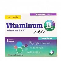 Vitaminum B2 hec witamina E+C 30 tabletek