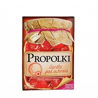 Propolki z dziką różą i sokiem malinowym 16 pastylek