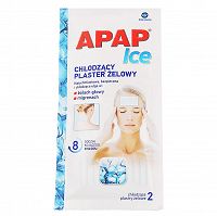 Apap Ice chłodzący plaster żelowy 2 szt.