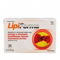 LipiForma prawidłowe stężenie cholesterolu 30 kapsułek
