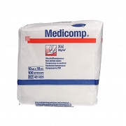 Medicomp niejałowe kompresy z włókniny 10 x 10 cm 100 sztuk