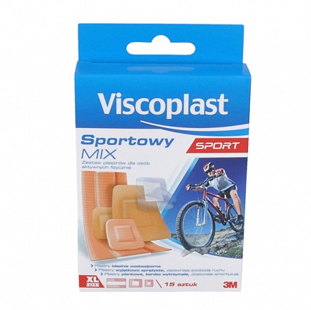 Viscoplast Sportowy Mix 15 sztuk
