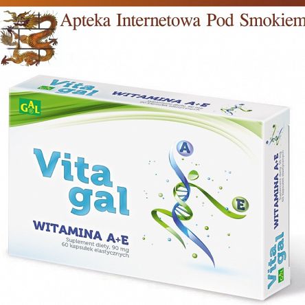 Vitagal Witamina A + E 60 kaps.