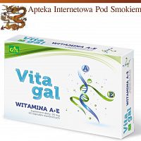 Vitagal Witamina A + E 60 kaps. 