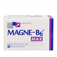 Magne-B6 MAX 50 tabletek powlekanych