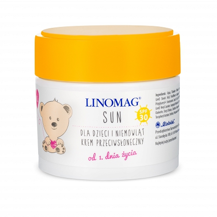 Linomag Sun Krem przeciwsłoneczny słoik 50 ml