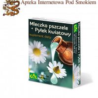 Mleczko pszczele + Pyłek kwiatowy 48 kaps.