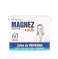 Magnez + vit. B6 60 tabletek