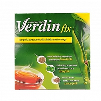 Verdin fix kompleksowa pomoc dla układu trawiennego herbatka 40 saszetek