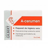 A- cerumen preparat do higieny uszu 
