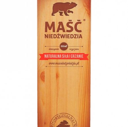 Maść niedźwiedzia naturalna siła i grzanie 100 ml