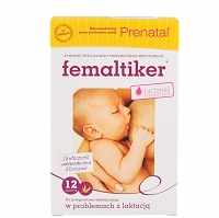 Femaltiker  w problemach z laktacją 12 saszetek