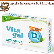 Vitagal Witamina D3 1000IU 60 kaps.