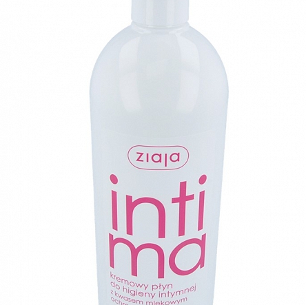 Ziaja Intima Kremowy płyn do higieny intymnej z kwasem mlekowym 500 ml
