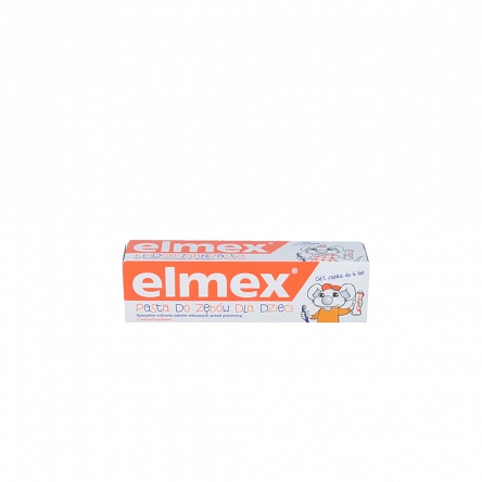Elmex Pasta do zębów dla dzieci od 1. ząbka do 6 lat