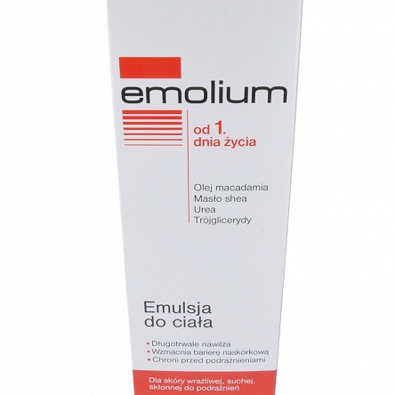 Emolium Emulsja do ciała od 1. dnia życia 400 ml