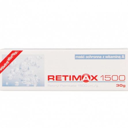 Retimax 1500 Maść Ochronna Z Witaminą A 30 G