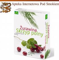 Żurawina + skrzyp polny