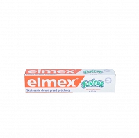 Elmex Junior Pasta zębów z aminofluorkiem dla dzieci 6-12 lat 75 ml 