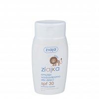 Ziajka Emulsja Wodoodporna dla dzieci SPF 30+ 125 ml 