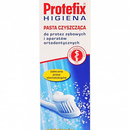Protefix Higiena pasta czyszczaca do protez zębowych i aparatów ortodontycznych 75 ml