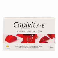 Capivit A+E forte system zdrowa i piękna skóra 30 kapsułek