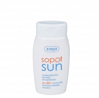 Ziaja Sopot Sun Wodoodporna Emulsja do opalania SPF 50+  125 ml 